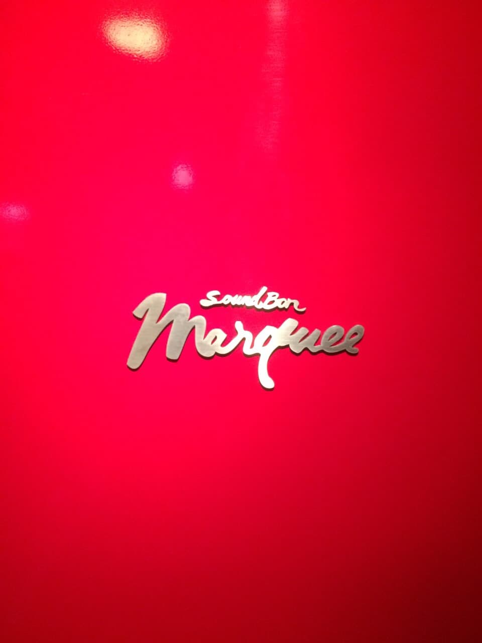 sound bar Marquee （サウンドバー　マーキー）訪問