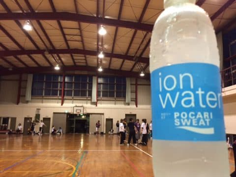 ドリンクの差し入れに感謝！