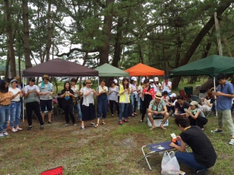 ＢＢＱ大会開催