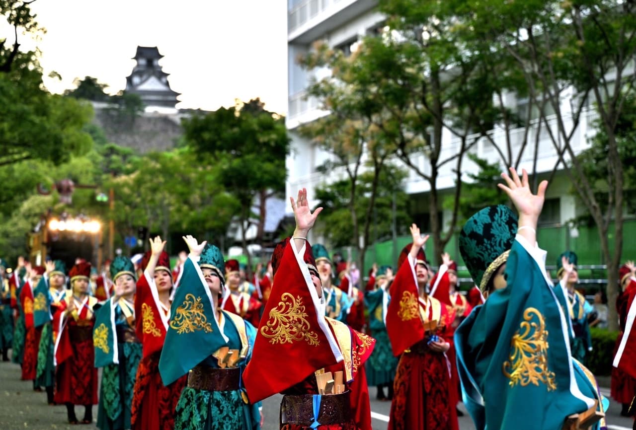 よさこい特別演舞終了