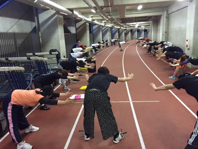 踊り子さん 練習初日!